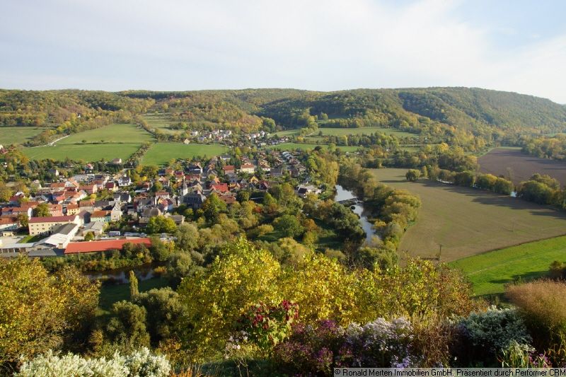 Immobilienmakler Erfurt: Saaletal unterhalb Dornburg