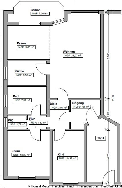 Immobilienmakler Erfurt: Grundriss