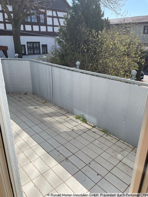 Immobilienmakler Erfurt: Balkon