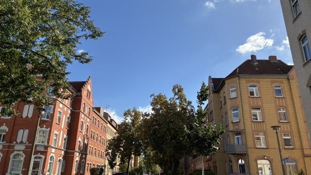 Immobilienmakler Erfurt: Blick in die Straße