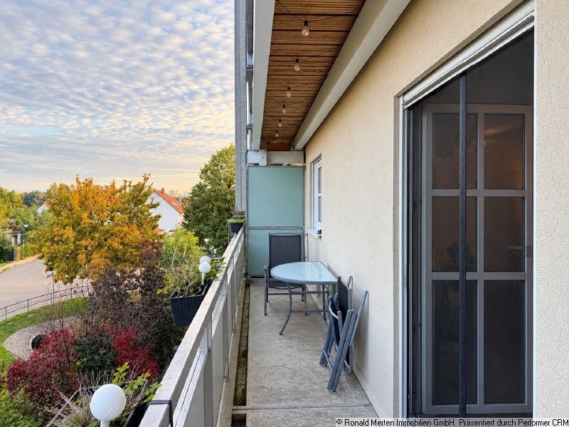 Immobilienmakler Erfurt: Balkon Wohnbereich