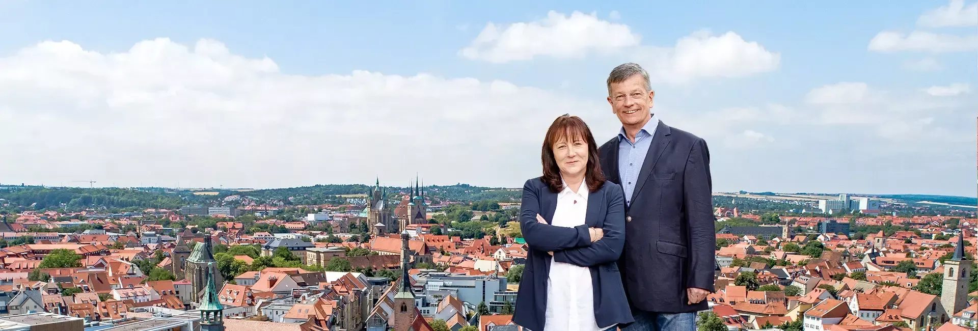Bild von einem ansprechenden Immobilienmakler in Erfurt
