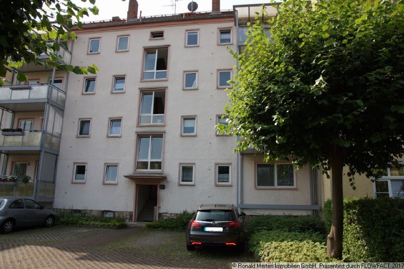 Immobilienmakler Erfurt: Rückansicht mit Stellplatz