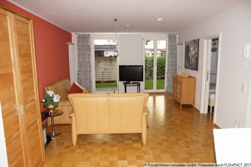 Immobilienmakler Erfurt: Terrassenzugang vom Wohnzimmer