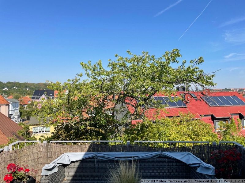 Immobilienmakler Erfurt: Blick vom Balkon