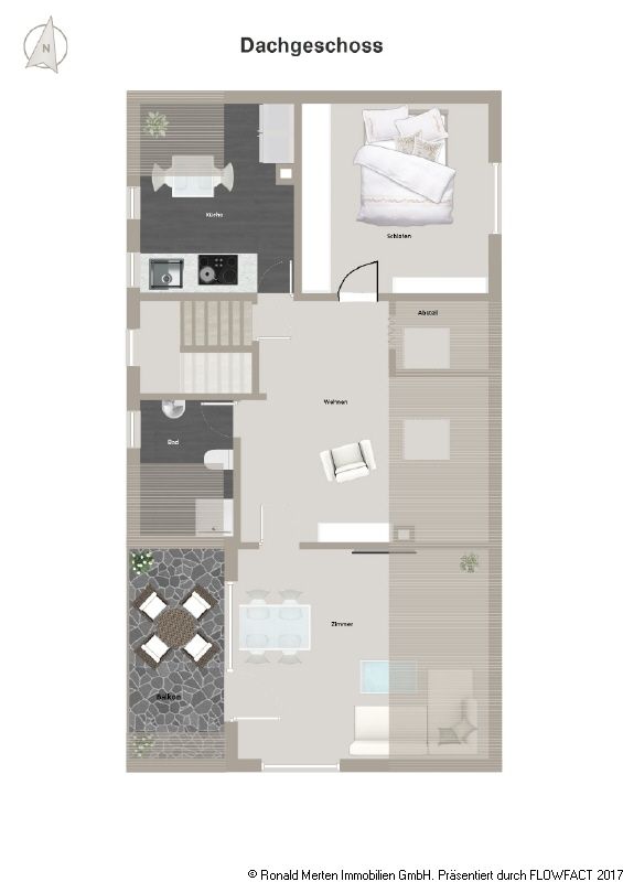 Immobilienmakler Erfurt: Dachgeschoss