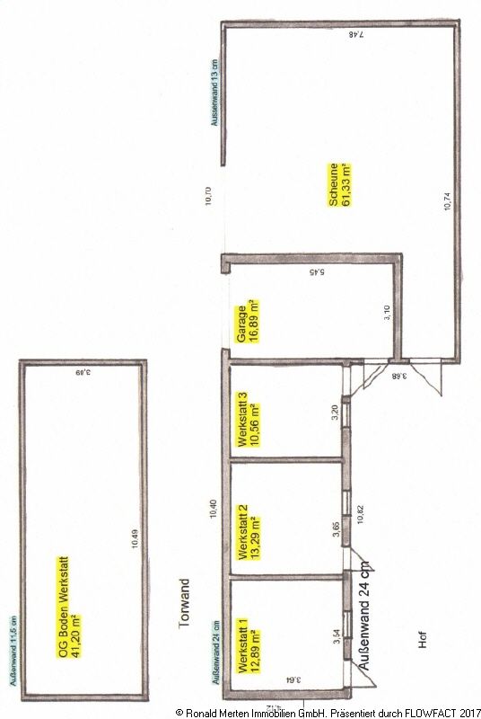 Immobilienmakler Erfurt: Grundrisse Nebengelaß