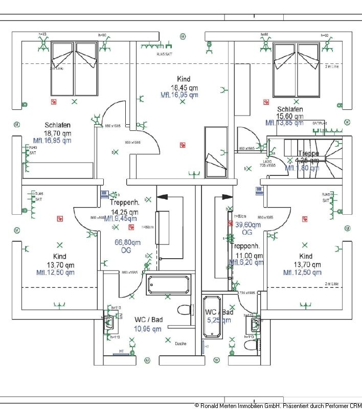Immobilienmakler Erfurt: Grundriss OG gesamt