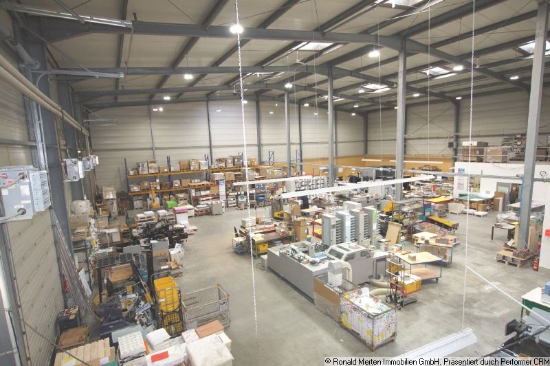 Immobilienmakler Erfurt: Produktionshalle