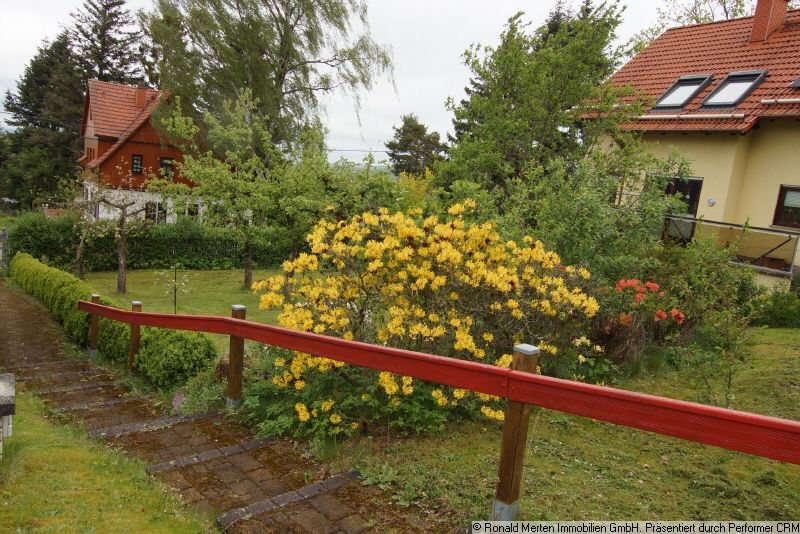 Immobilienmakler Erfurt: Garten vorm Haus
