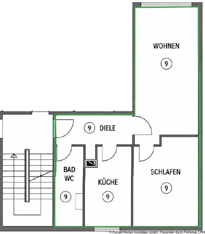 Immobilienmakler Erfurt: Grundriss