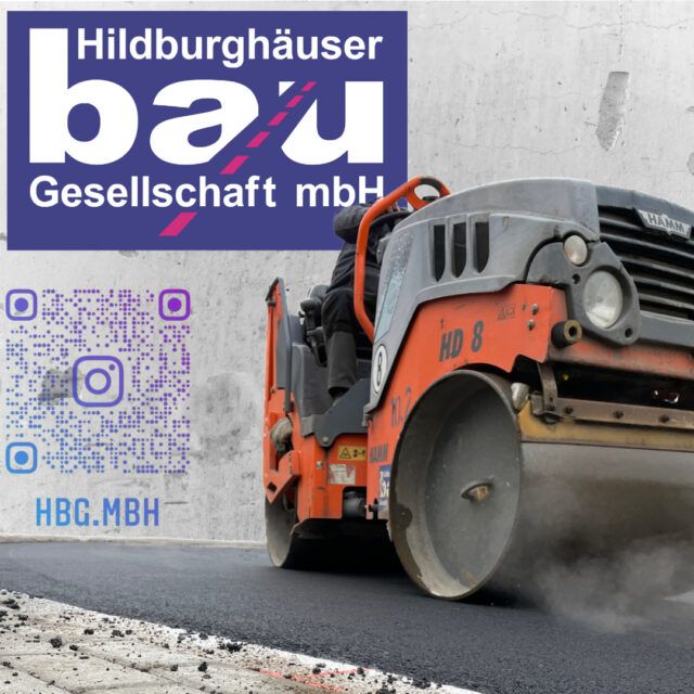 Stellenangebot Logo Unternehmen - Hildburghäuser Baugesellschaft mbH